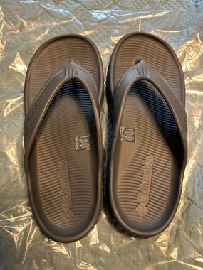 Columbia Slate Gray Ergonomic Flip Flops